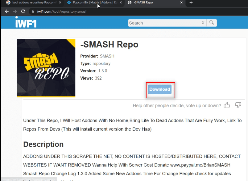 Repositório Smash