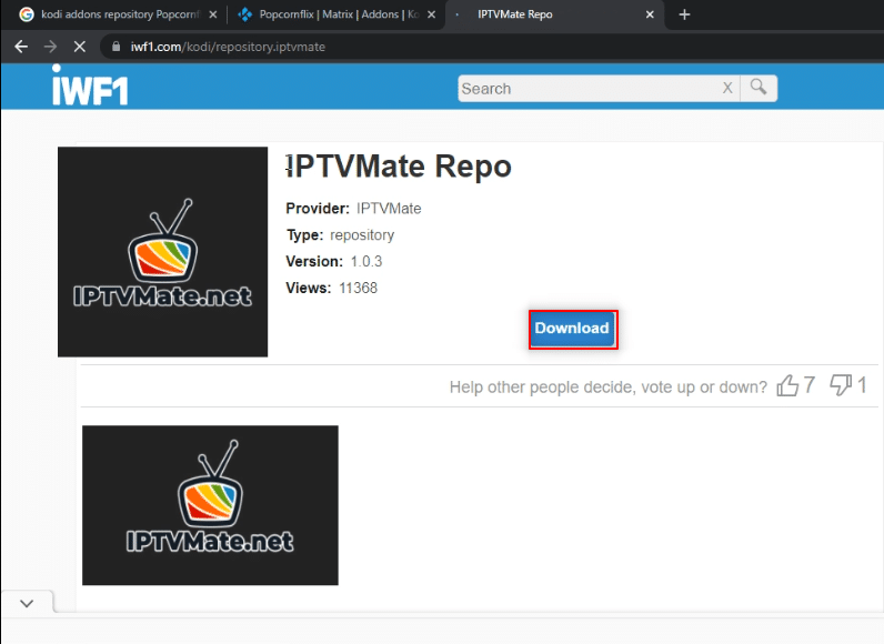 Repositório IPTV Mate