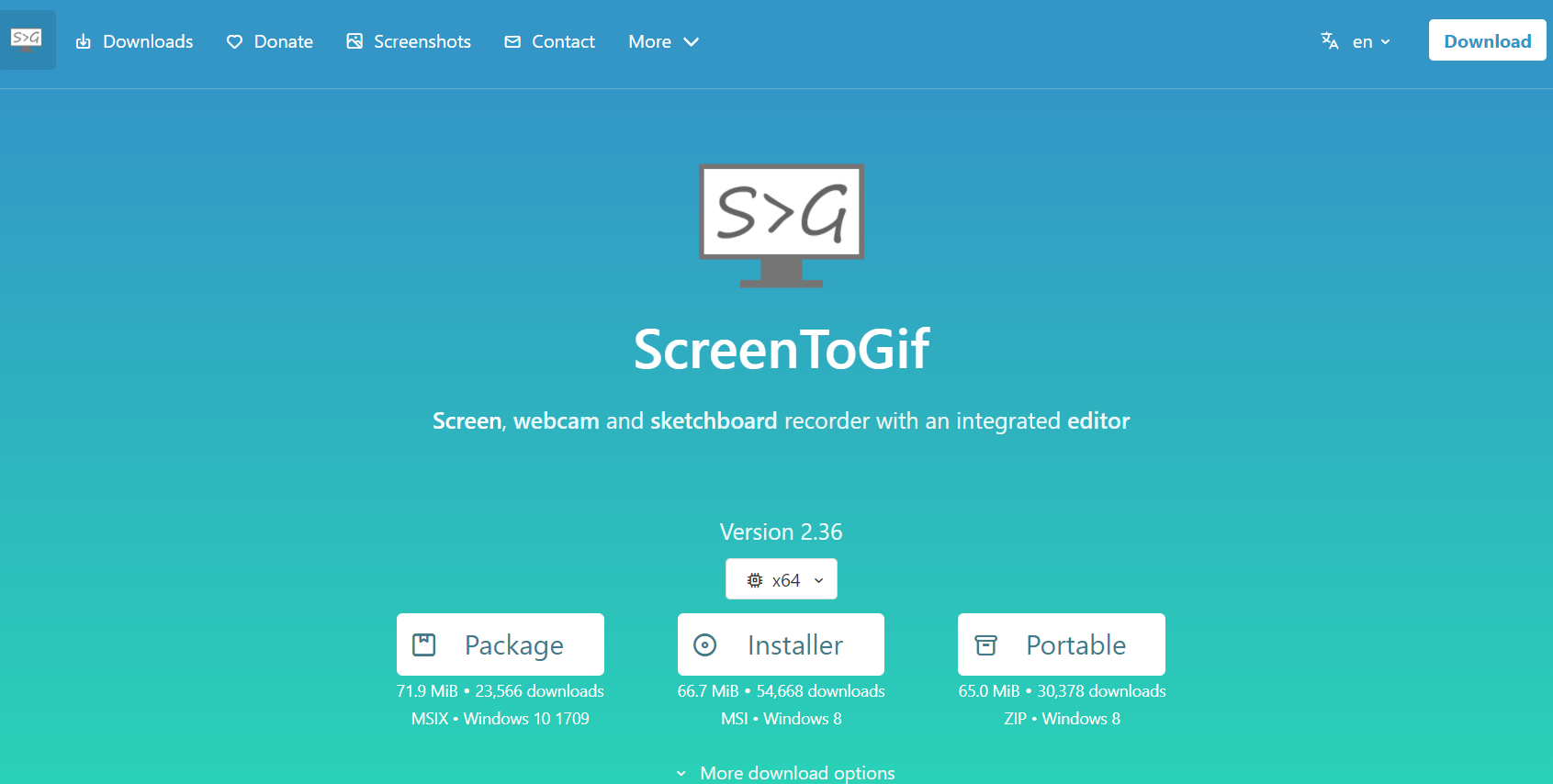 ScreenToGIF | 19最高の無料GIFエディター