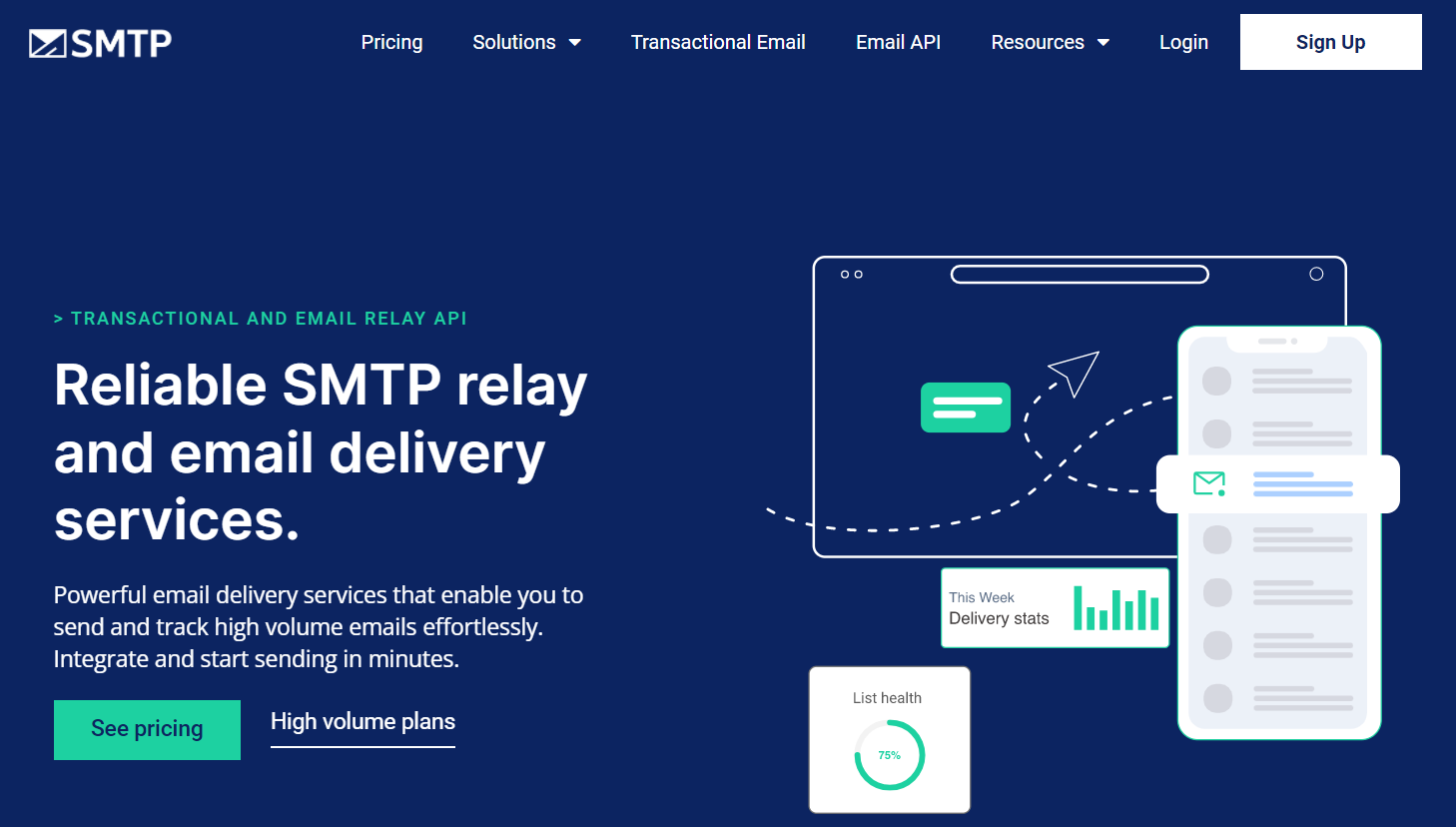 Protocolo simple de transferencia de correo SMTP. Los 30 mejores proveedores de servicios de correo electrónico masivo gratuito