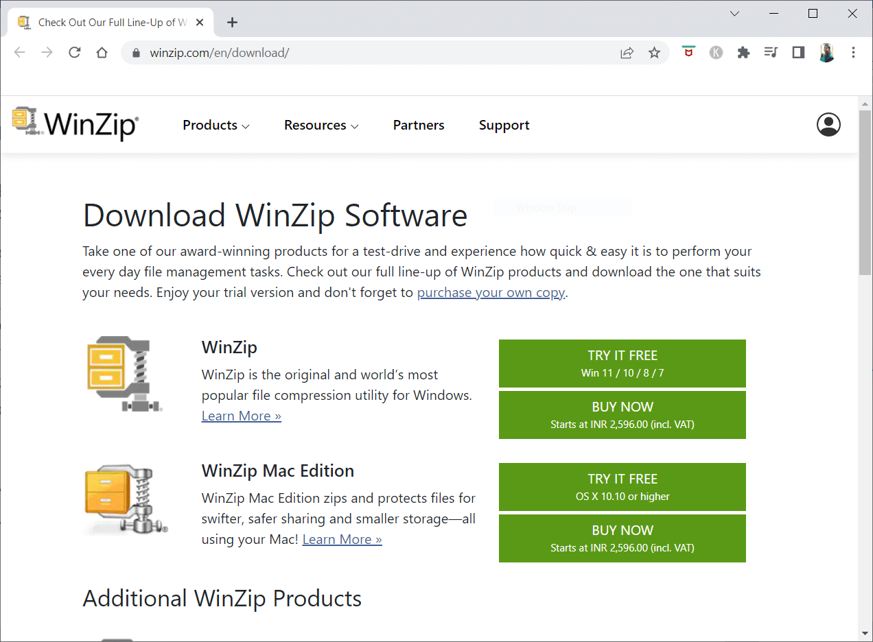 WinZip. 15 cele mai bune instrumente de comprimare a fișierelor