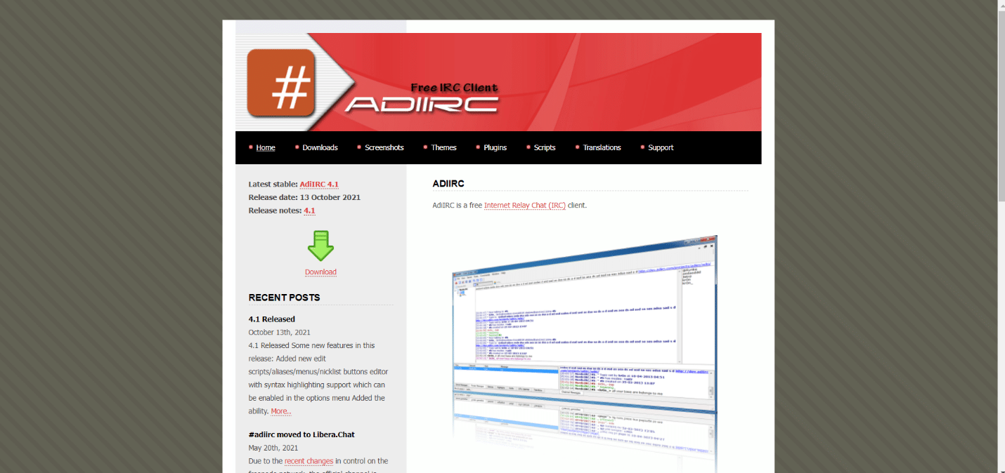 ADIIRC. 15 meilleurs clients IRC pour Mac et Linux