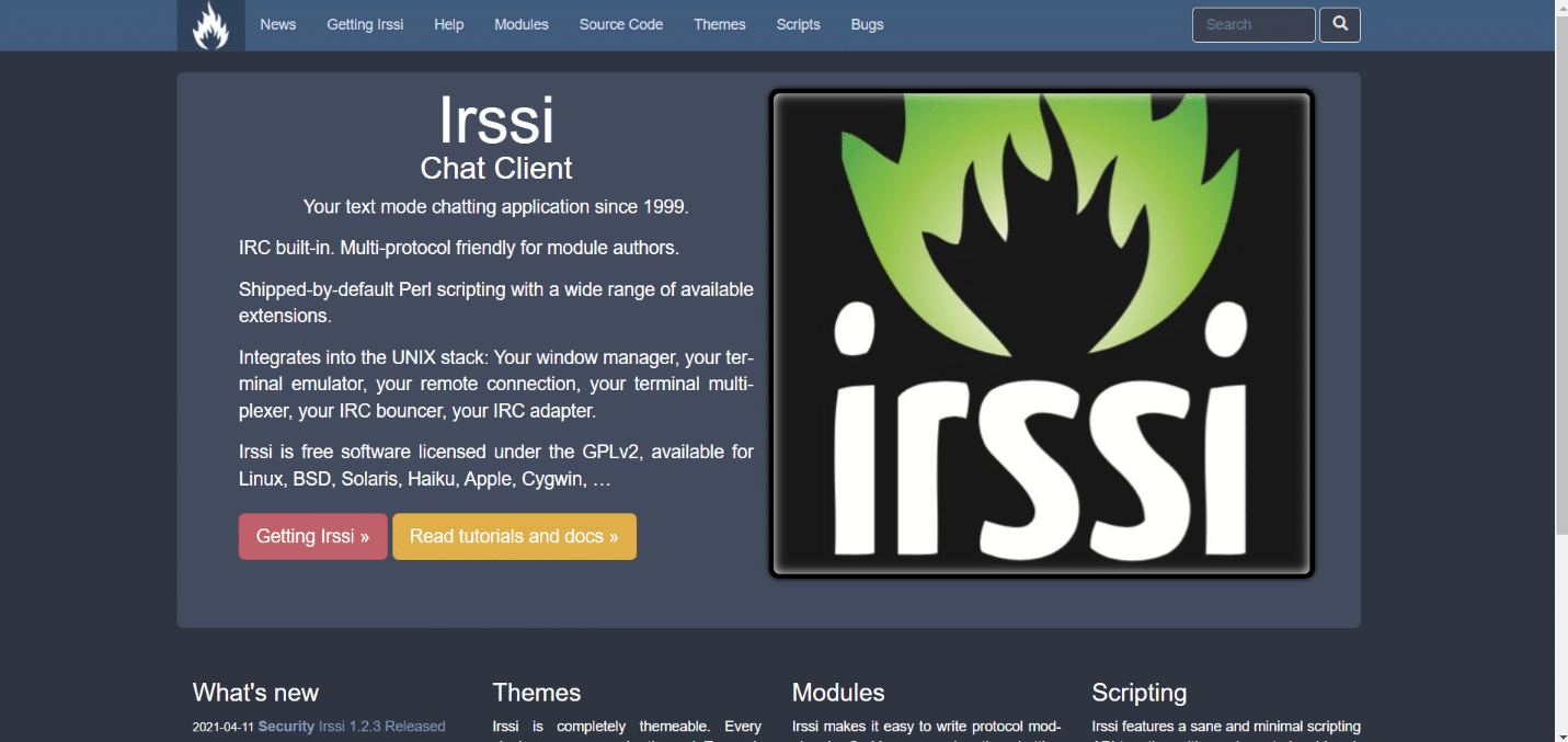 Irssi. 15 najlepszych klientów IRC dla komputerów Mac i Linux