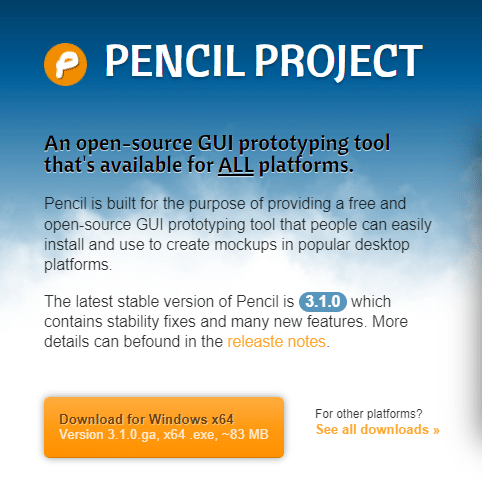 Sito ufficiale per Pencil Project | 21 migliori alternative gratuite a Visio online