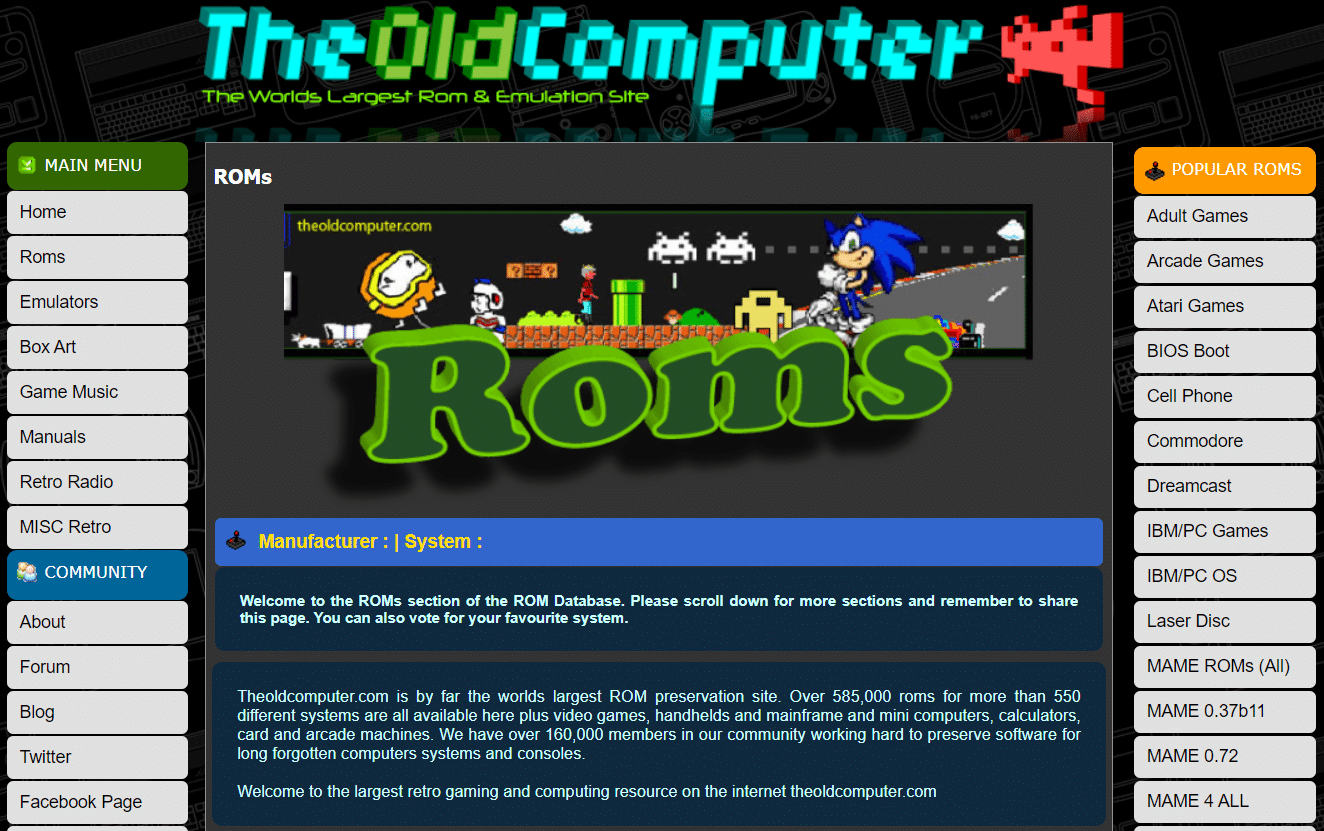 Der alte Computer | Die besten sicheren ROM-Sites
