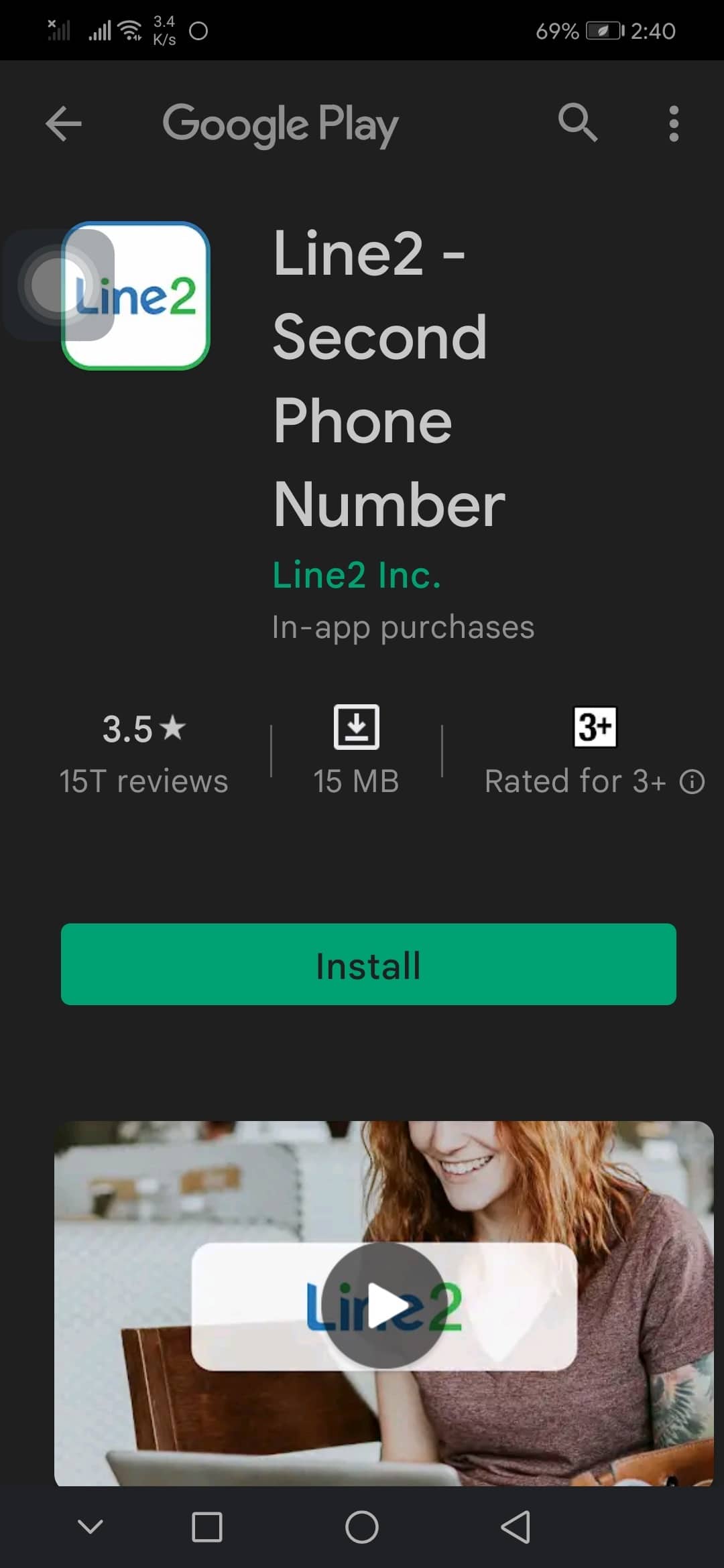 Line2 android uygulaması. En İyi 30 En İyi Ücretsiz İkinci Telefon Numarası Uygulaması