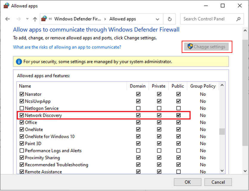 Opțiunea Network Discovery. Cum să activați Descoperirea rețelei în Windows 10