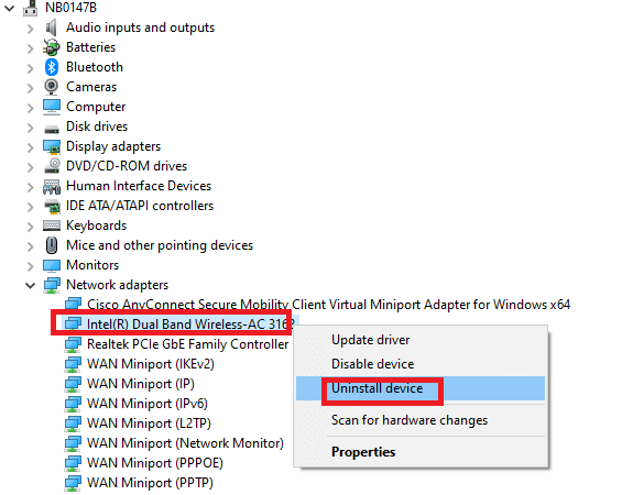 Clique com o botão direito do mouse no driver e selecione desinstalar. Como ativar a descoberta de rede no Windows 10