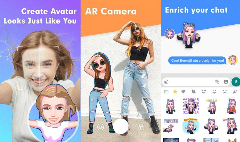 Bemoji. Android için En İyi 11 Animoji Uygulaması