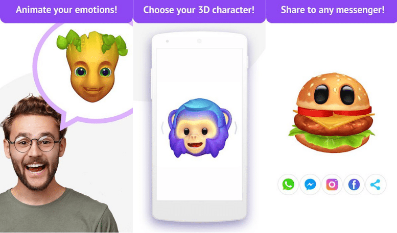 ВидеоМоджи. 11 лучших приложений Animoji для Android