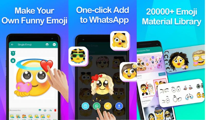 Emoji Maker- โทรศัพท์เคลื่อนไหวส่วนบุคคล Emojis