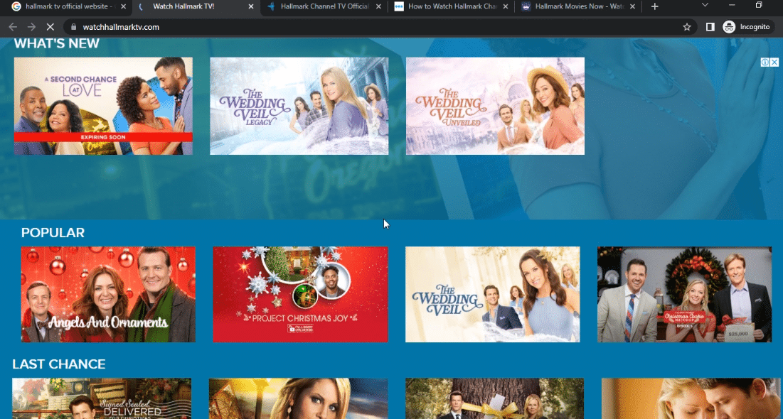 Canale Hallmark Ovunque. Modi per guardare Hallmark Channel senza cavo