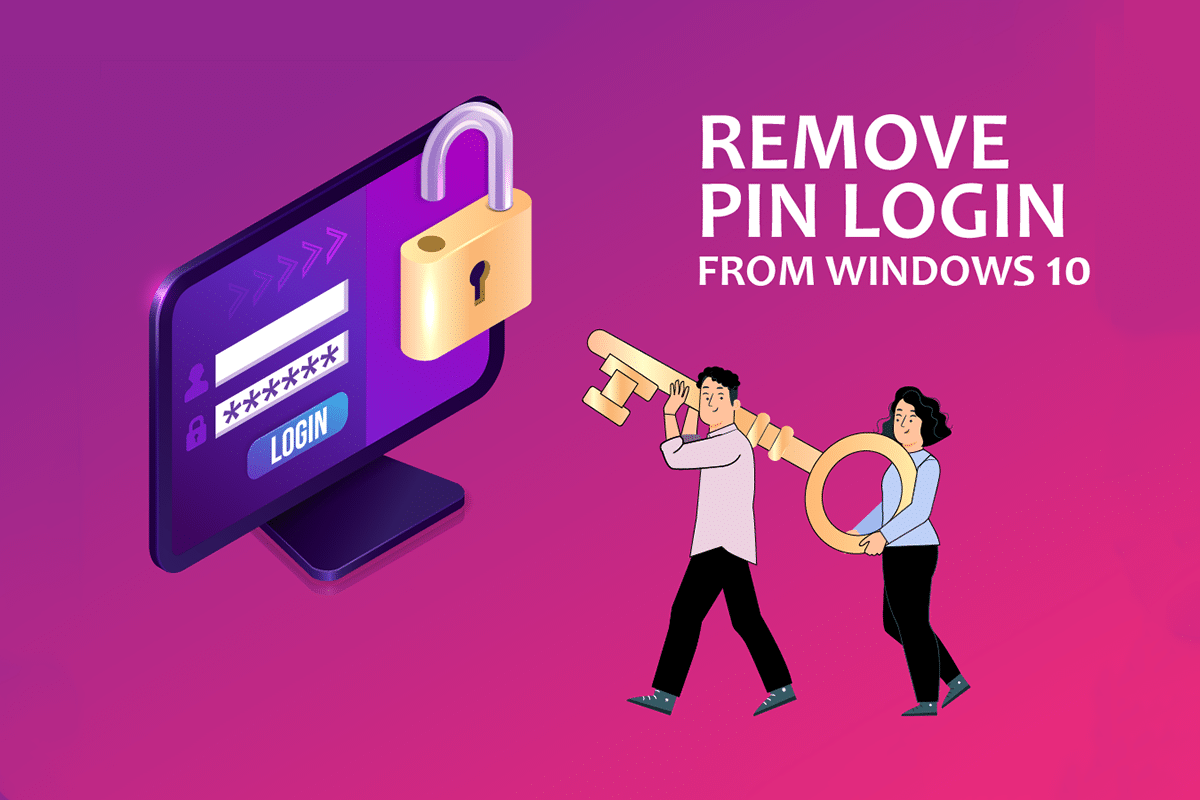 Como remover o login do PIN do Windows 10