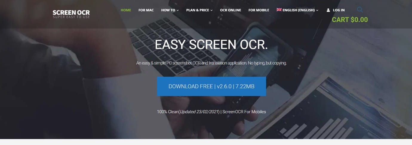 イージースクリーンOCR。 28無料の最高のOCRソフトウェア