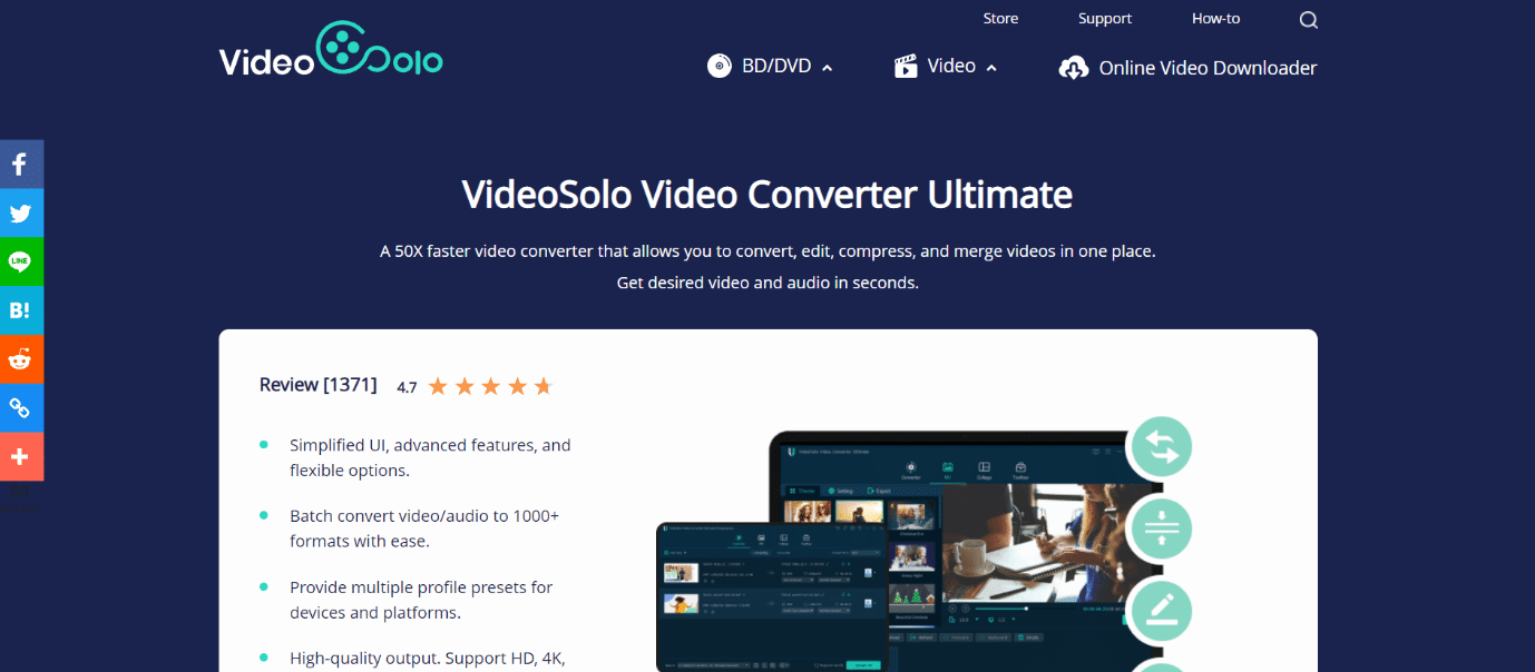 Convertitore video VideoSolo