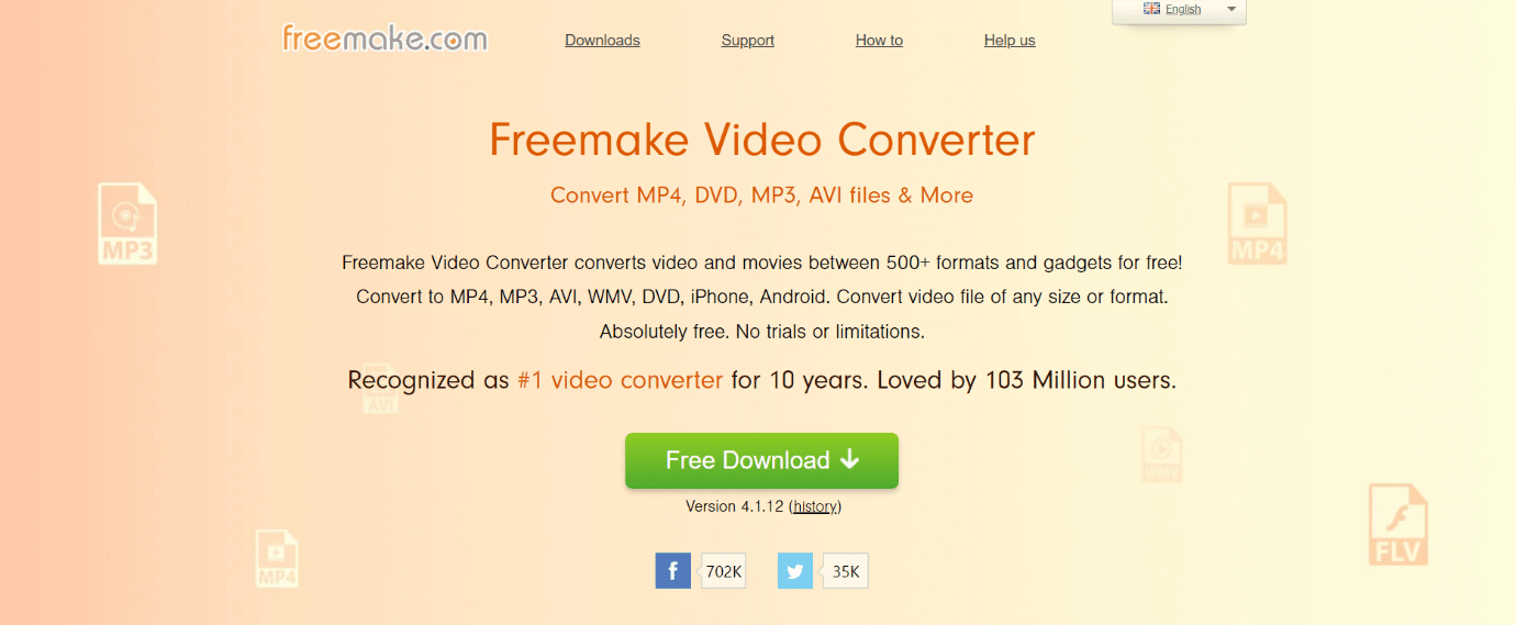 Freemake Video Converter | คอมเพรสเซอร์วิดีโอที่ดีที่สุดสำหรับ windows 10