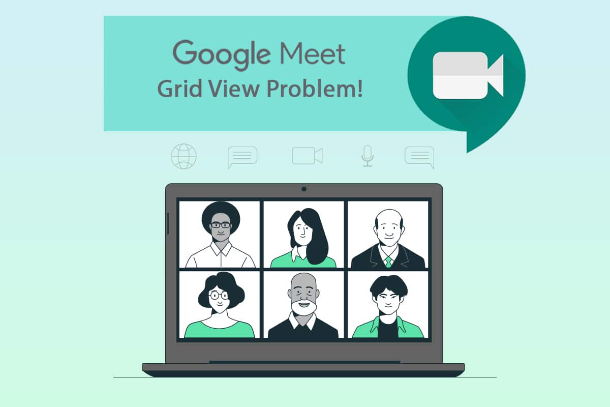 إصلاح Google Meet Grid View Extension