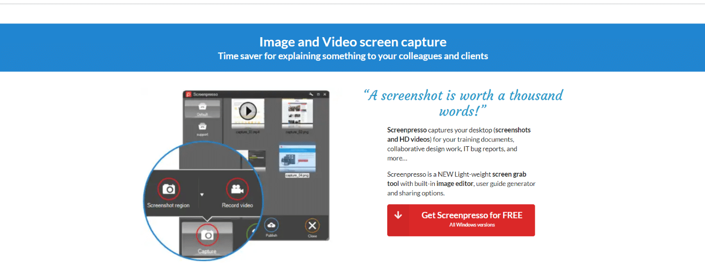 Screenpresso | Jing gegen Snagit