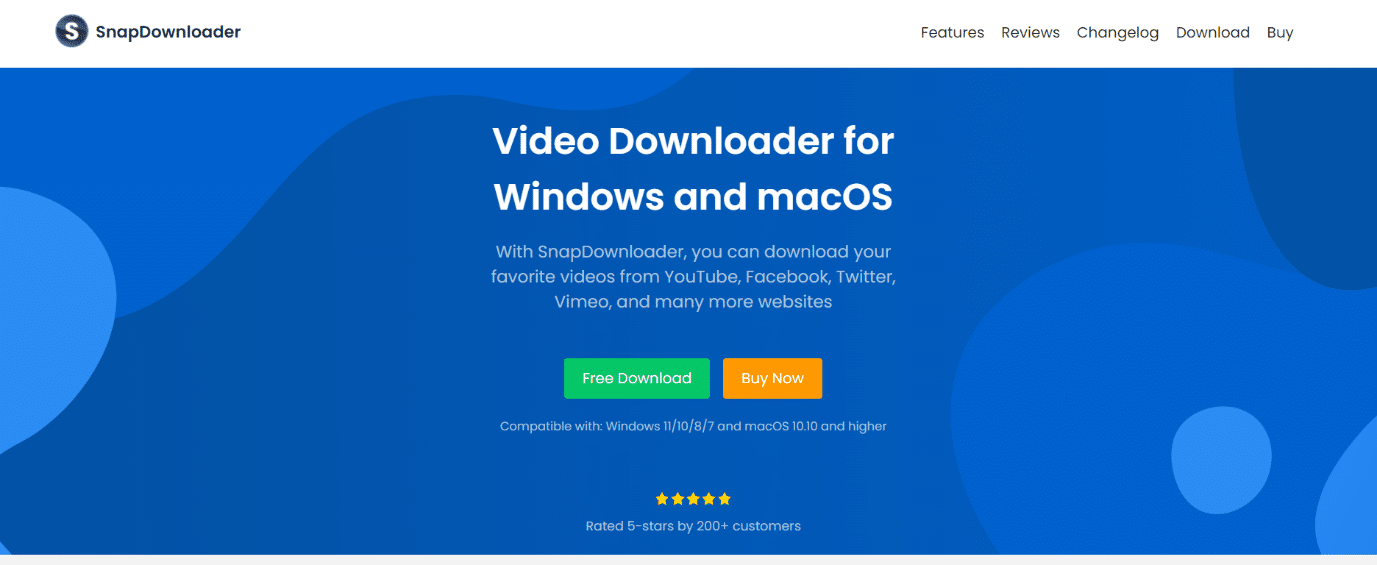 SnapDownloader | pc için ücretsiz video indirme programı