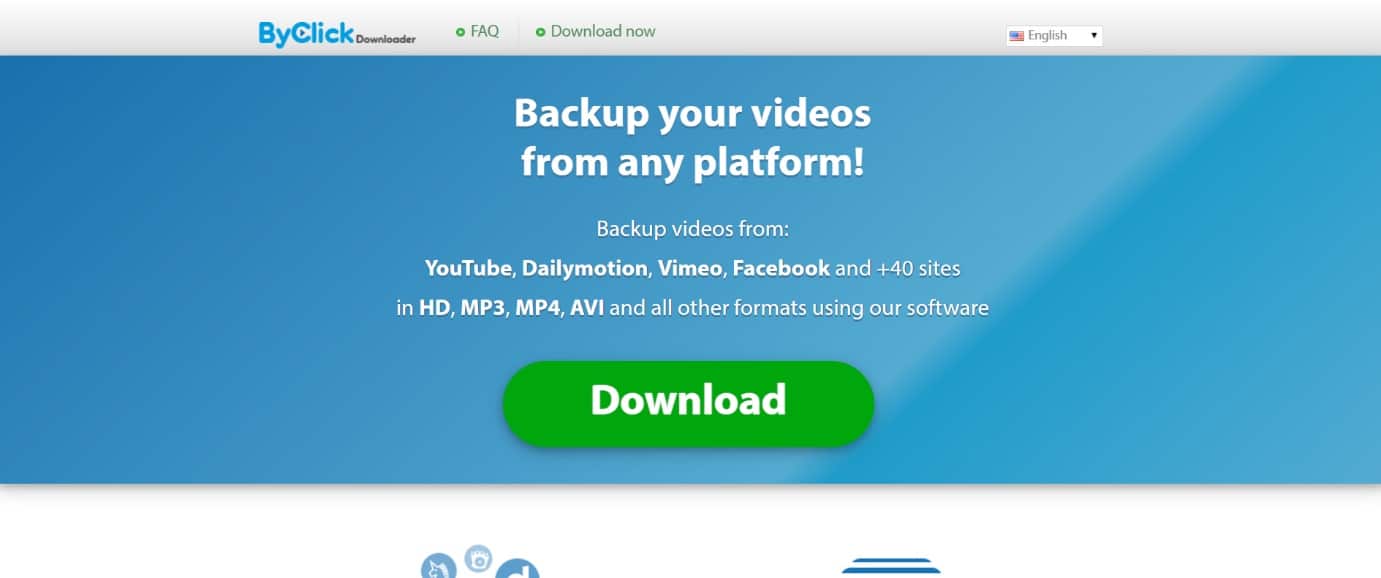 عن طريق النقر فوق Downloader