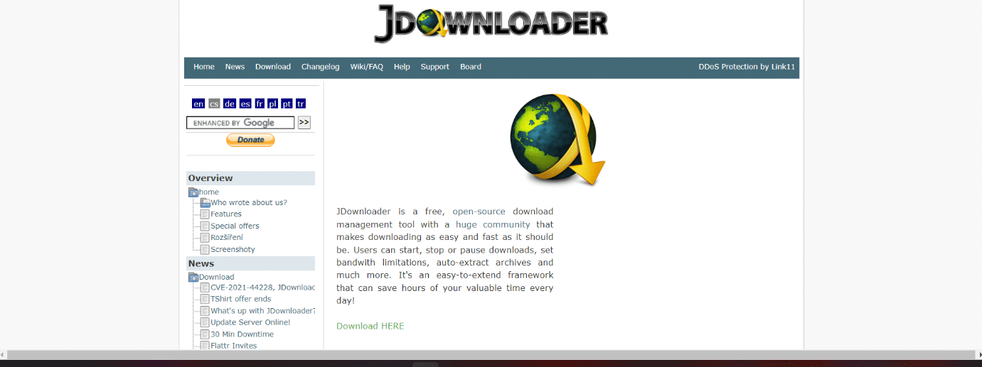 JDownloader | downloader video gratuito per pc