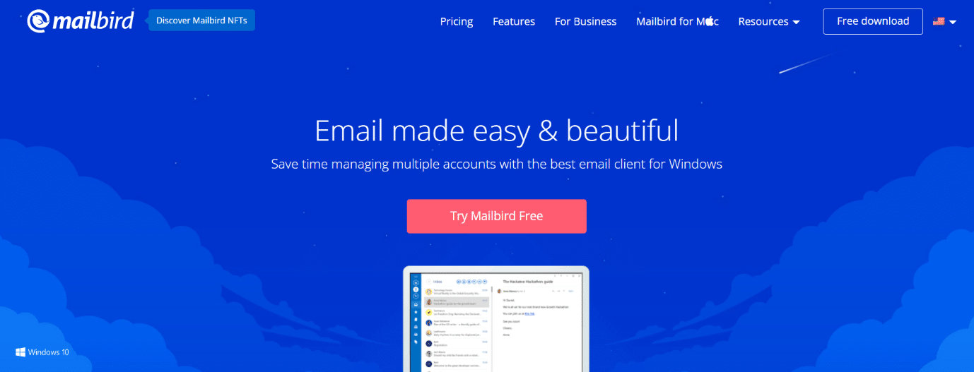 Mailbird | beste Outlook-Alternativen