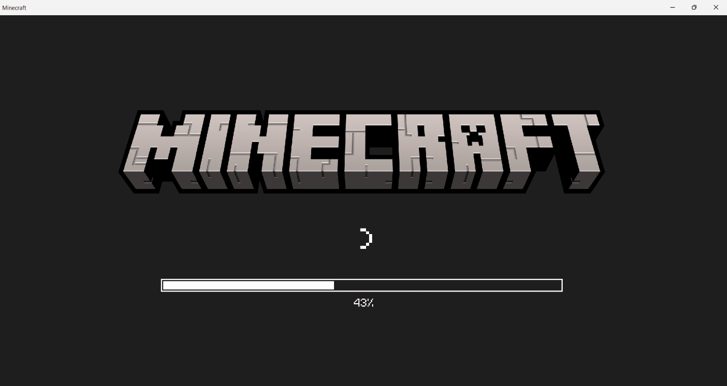 Gra Minecraft zacznie się ładować na ekranie. Poczekaj kilka sekund, aby zakończyć ładowanie. Jak zdobyć Windows 10 Minecraft Edition za darmo?