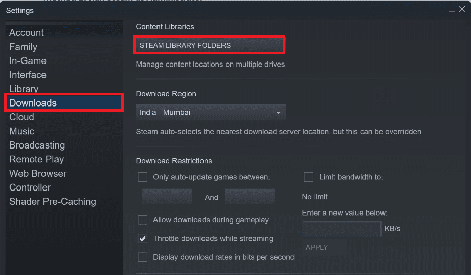 foldery biblioteki Steam. Napraw brakujące uprawnienia do plików Steam w systemie Windows 10