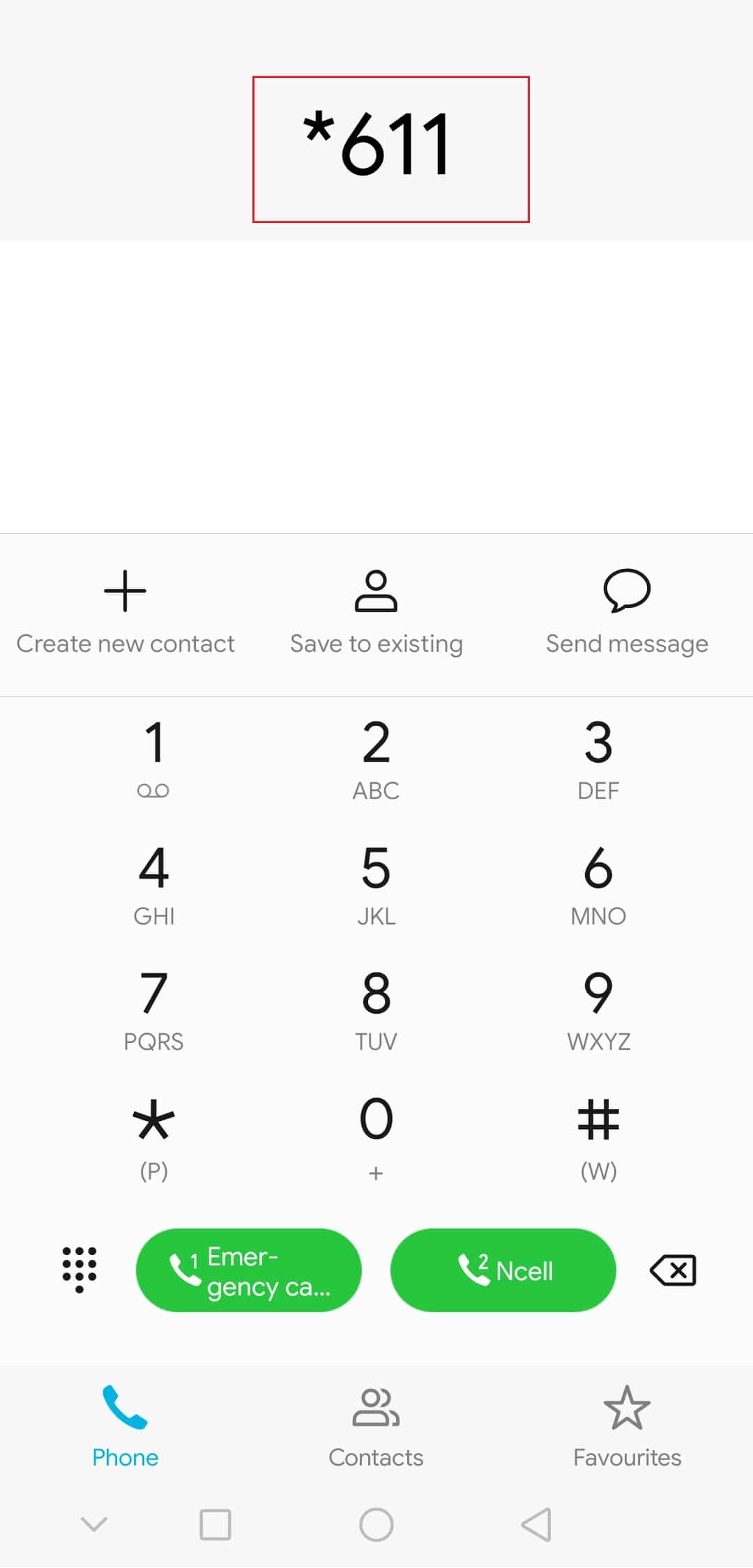 formați 611 pe dispozitivul dvs. Android. cum să vorbești cu o persoană când suni la Verizon