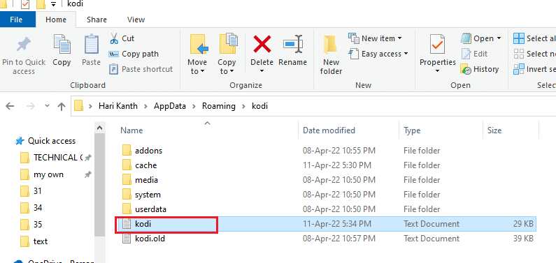 hapus file log kodi. Perbaiki Wisaya Kodi Ares Tidak Berfungsi