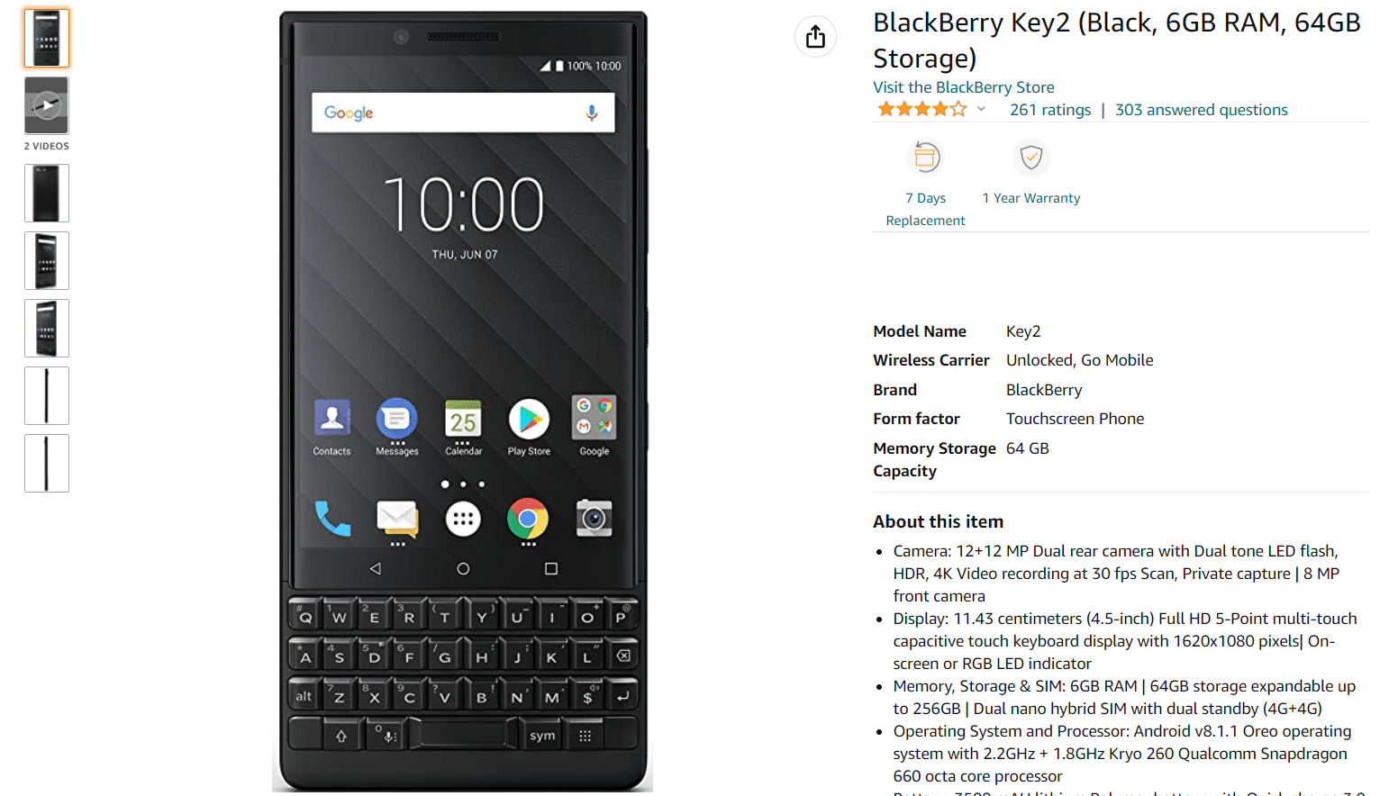 BlackBerry KEY2