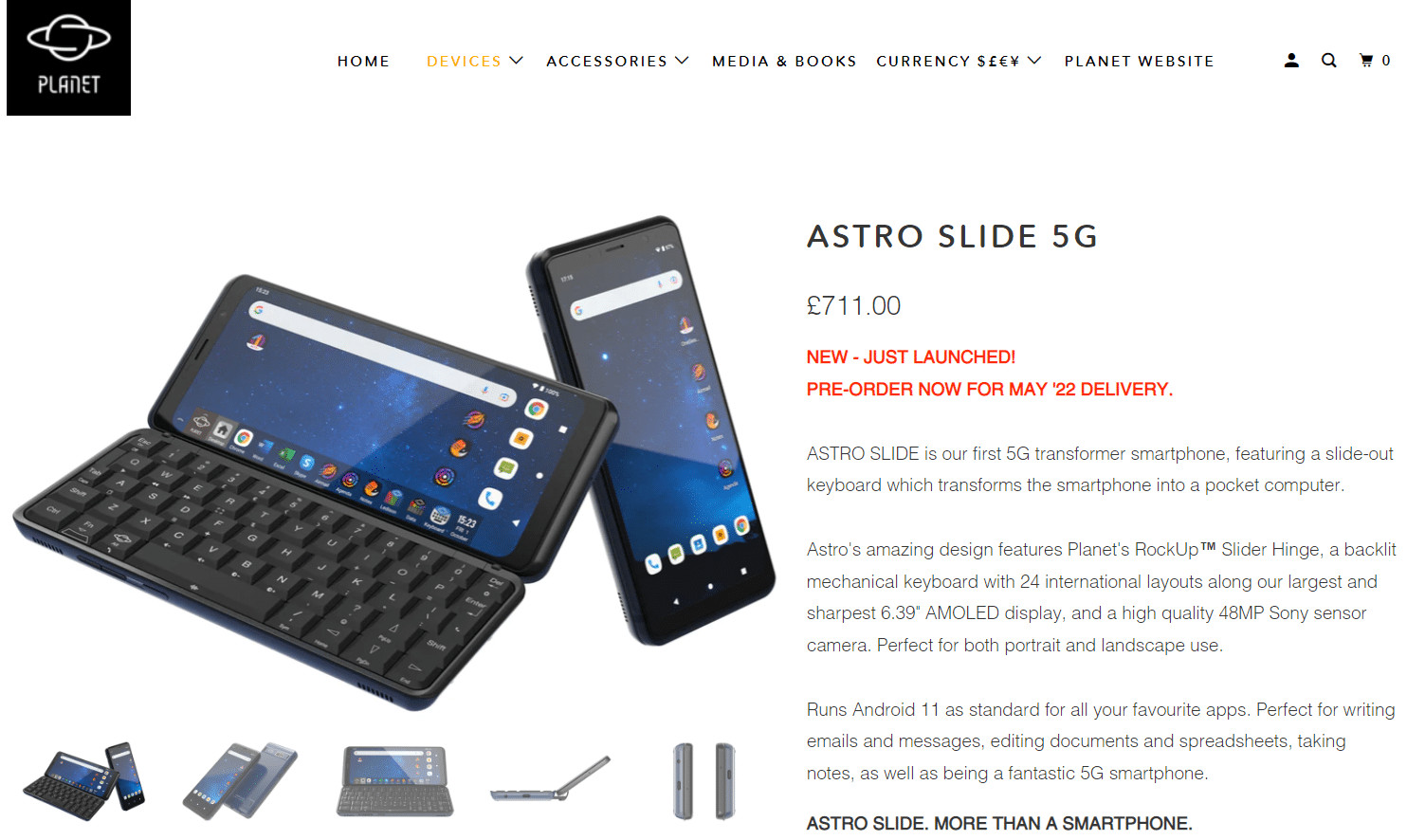 ASTRO SLIDE 5G