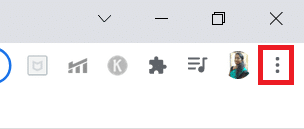 Klicken Sie oben rechts auf das Symbol mit den drei Punkten. 12 Möglichkeiten zum Herstellen einer sicheren Verbindung in Chrome