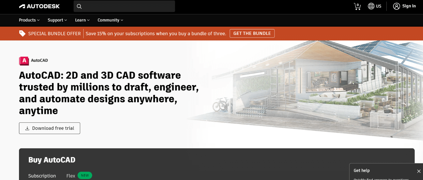 AutoCAD. Cel mai bun software CAD pentru începători