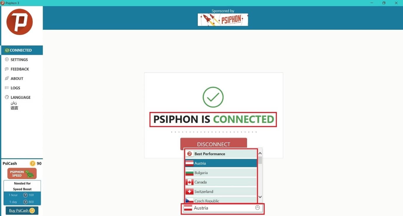 Após o lançamento, ele se conectará automaticamente aos servidores de melhor desempenho, caso contrário, você pode escolher a região do servidor manualmente no menu suspenso abaixo.