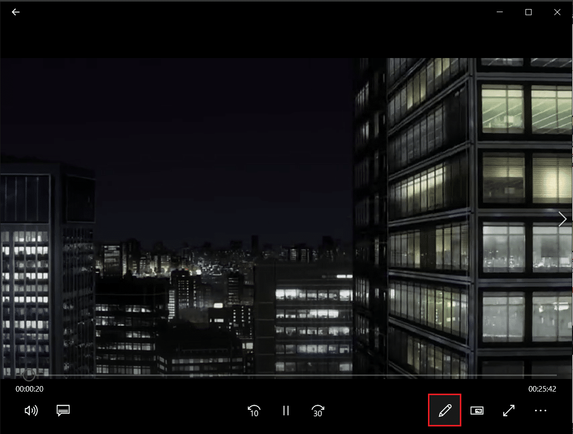 kliknij ikonę ołówka w aplikacji do filmów i telewizji. Jak przyciąć wideo w systemie Windows 10