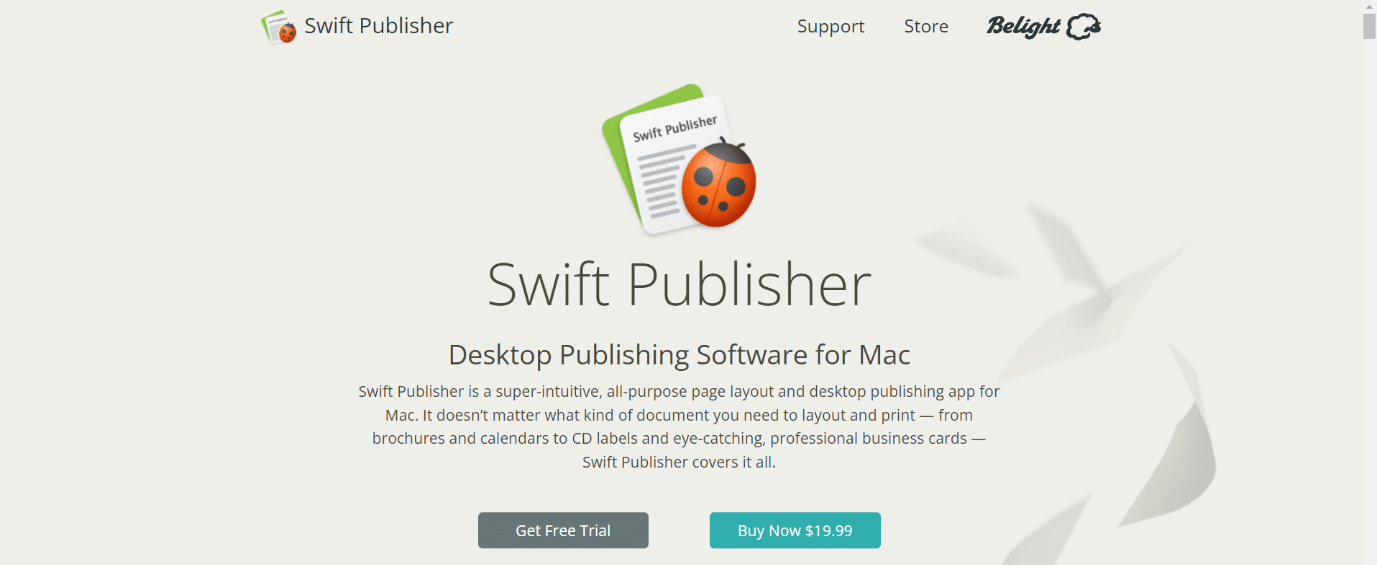 Swift Publisher. Cele mai bune alternative gratuite la Adobe InDesign