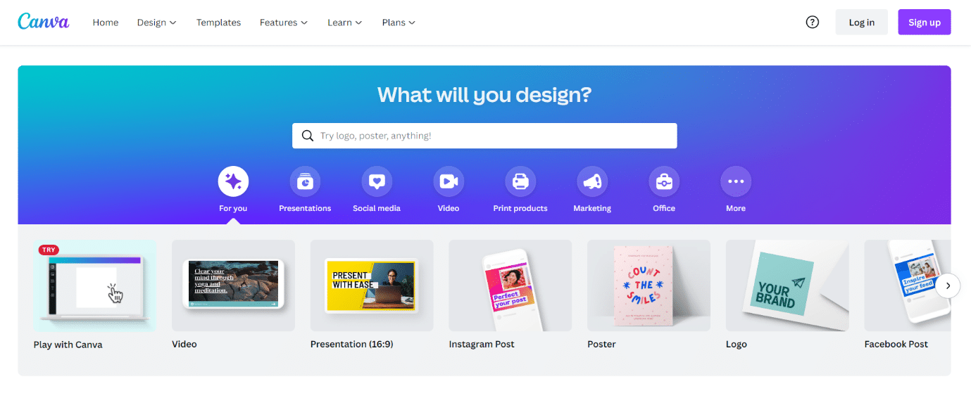 Canva。 AdobeInDesignの最良の無料代替品