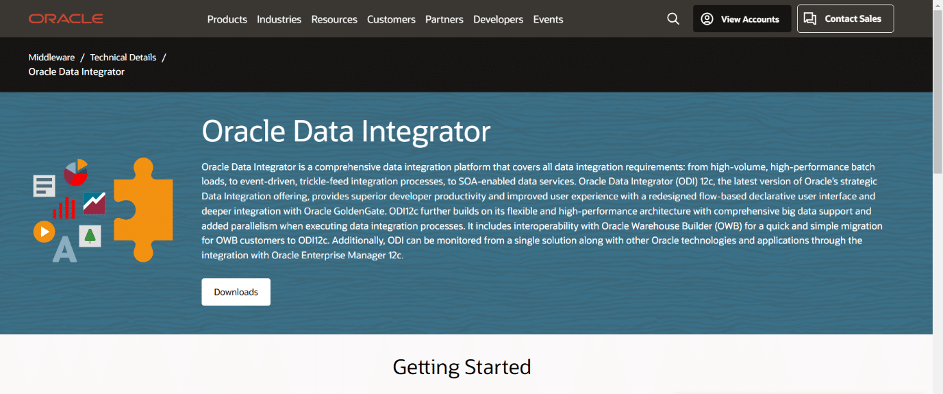 Integrator Data Oracle