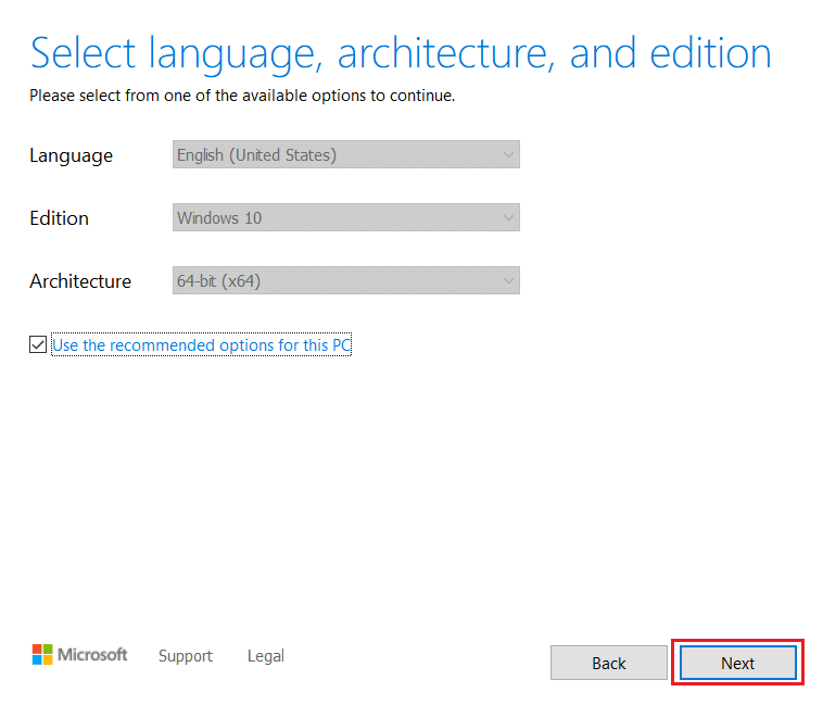 在 Windows 10 安装 mediacreationtool 中单击下一步。如何在 Chromebook 上安装 Windows