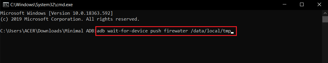 adb tunggu perintah push firewate perangkat di cmd atau command prompt. Apa itu HTC S-OFF?