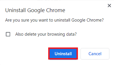 Faceți clic pe Dezinstalare în fereastra pop-up pentru a confirma. Cum să remediați eroarea neobișnuită de trafic Google