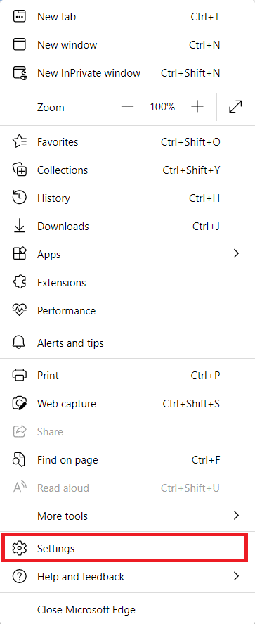 Clique em Configurações. Como limpar o cache no Facebook