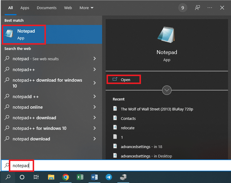 not defterini açın. Windows 10'da CouchPotato Nasıl Kurulur