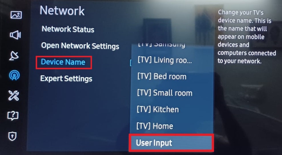 Nama Perangkat Masukan Pengguna Samsung TV | Cara Memperbaiki Masalah Koneksi Wi-Fi TV Samsung