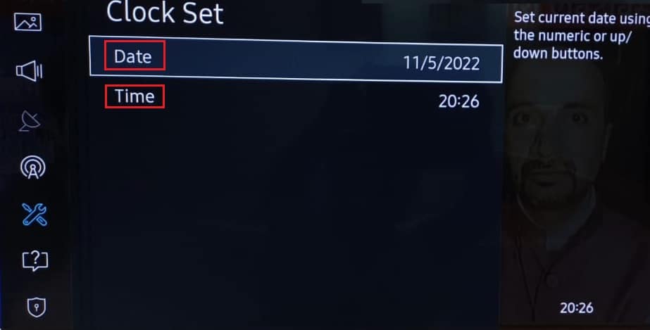 Jam Atur Tanggal Waktu Samsung TV | smart TV tidak dapat terhubung ke Wi-Fi