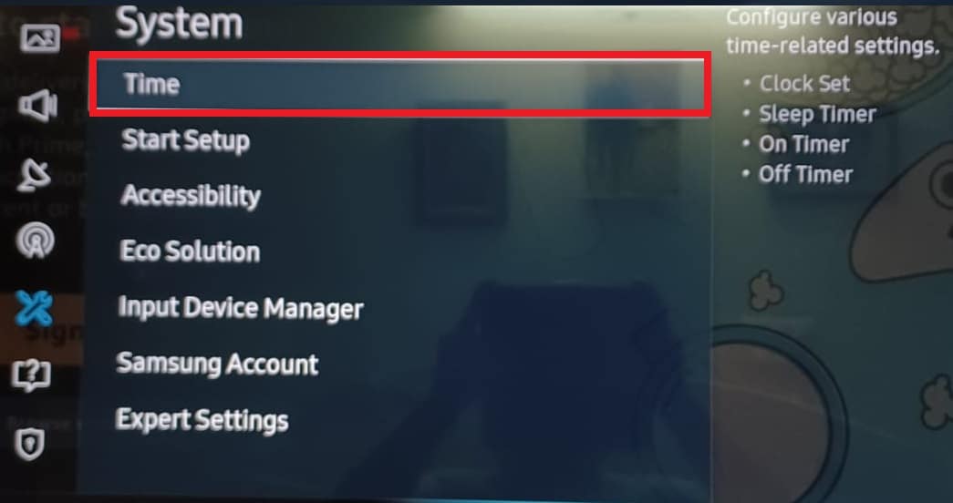 Pengaturan Waktu Sistem Samsung TV | smart TV tidak dapat terhubung ke Wi-Fi