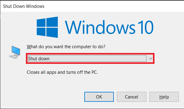 關閉 Windows 10