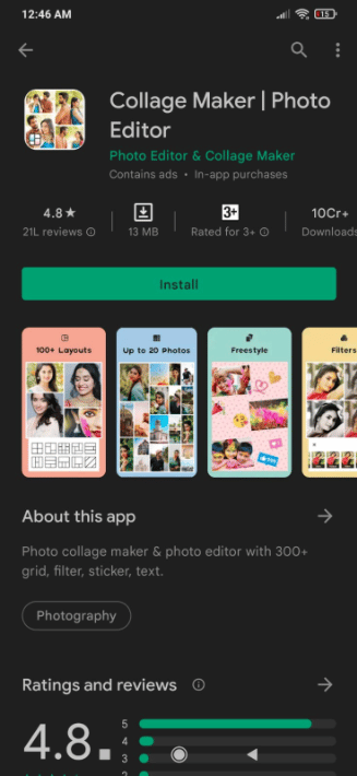 Editor foto Collage Maker. Cea mai bună aplicație de colaj foto pentru Android