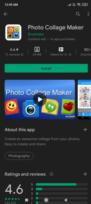 Photo Collage Maker. Cea mai bună aplicație de colaj foto pentru Android